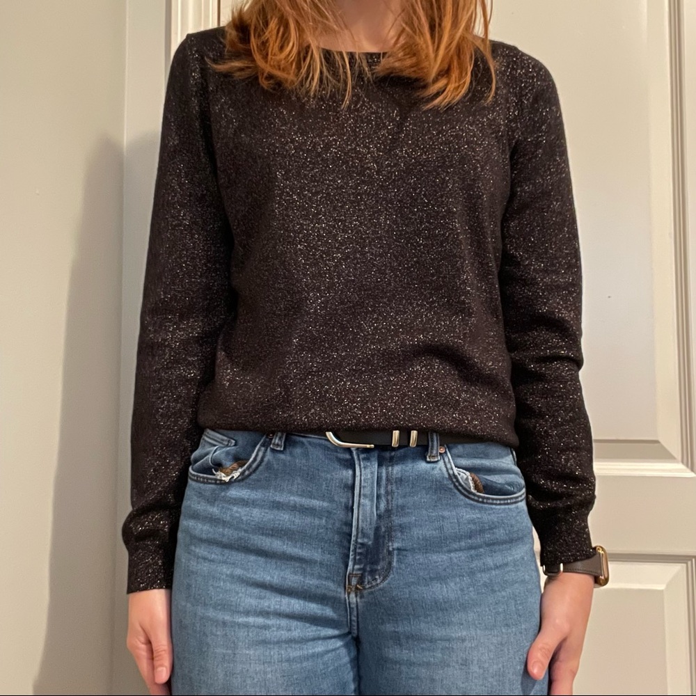 Worthington Petite Metallic Sweater